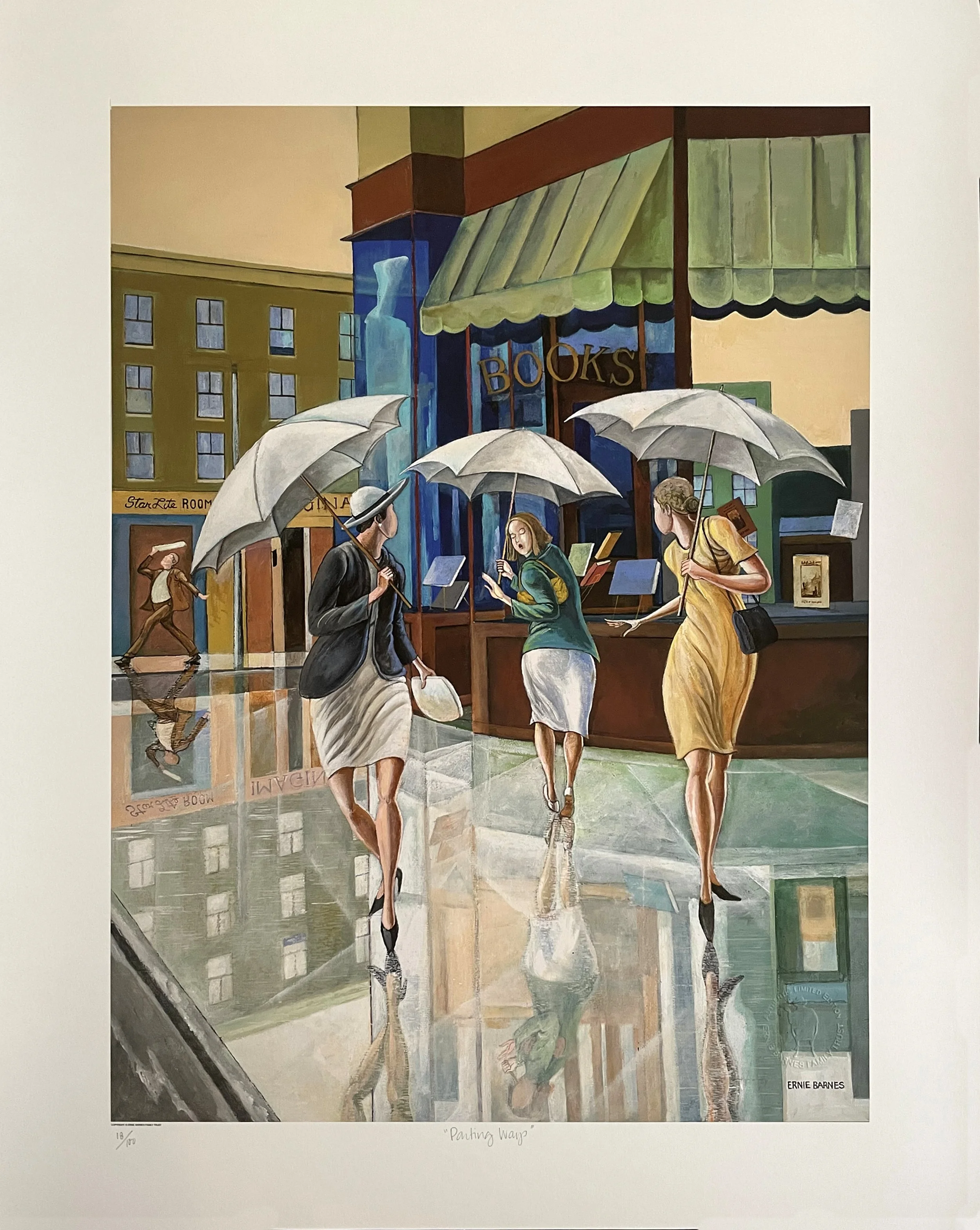 アーニーバーンズ　アップタウンダウンタウン Uptown, Downtown — Ernie Barnes Official